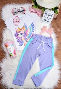 Conjunto Ref. Bella Lila Unicornio