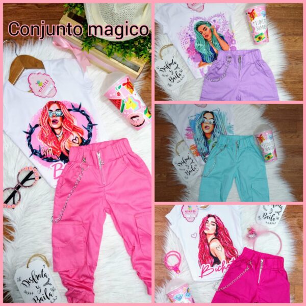 Conjunto Mágico Azul karol G - Image 3