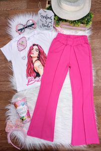 Conjunto Melina Fucsia Karol G