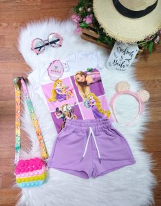 Conjunto Ilusión Lila Rapunzel