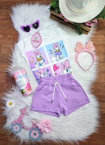 Conjunto Ilusión Lila Daisy