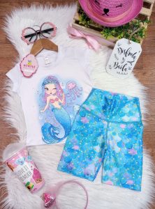 Conjunto Alegría Azul Sirena Promo Últimas unidades talla 4