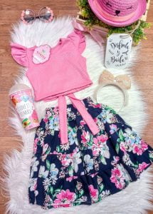 Conjunto Sirena Rosada