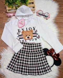 Conjunto Sol Cuadros Negros