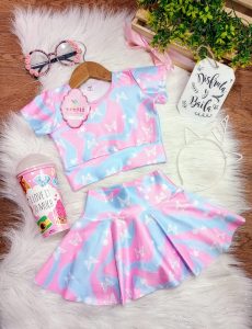 Conjunto Amor Rosado Mariposas