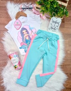Conjunto Bella Azul Sirena Últimas Unidades 2-4