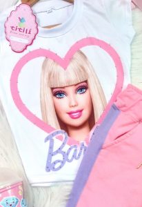 Conjunto Ref. Bella Rosado Barbie Ultimas Unidades Talla 4