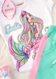 Conjunto Bella Verde Barbie