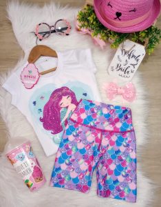 Conjunto Alegría Rosado y Azul Sirena