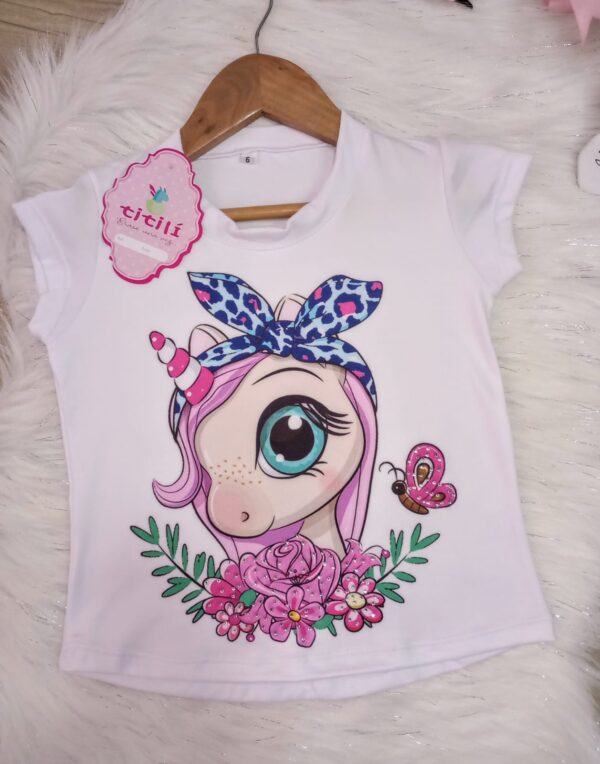 Conjunto Alegría Rosado Miniprint Unicornio - Image 3