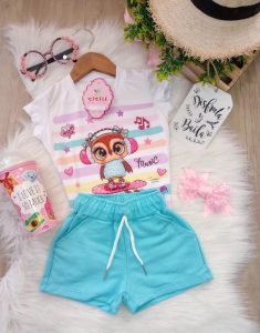 Conjunto Ilusión Azul Búho