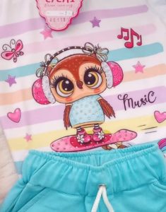 Conjunto Ilusión Azul Búho