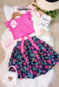 Conjunto Ref. Sirena Fucsia
