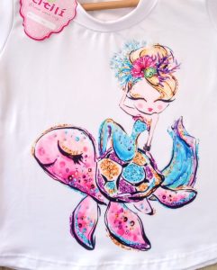 Conjunto Colibrí Azul Tortuguita