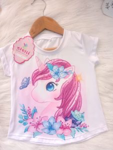 Conjunto Alegría Azul Unicornio y Mariposas