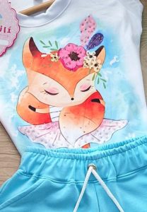 Conjunto Ilusión Azul Bailarina