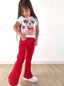 Conjunto Melina Rojo Perrito