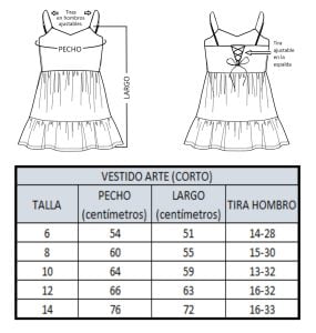 Vestido Arte Mariposas Últimas Unidades