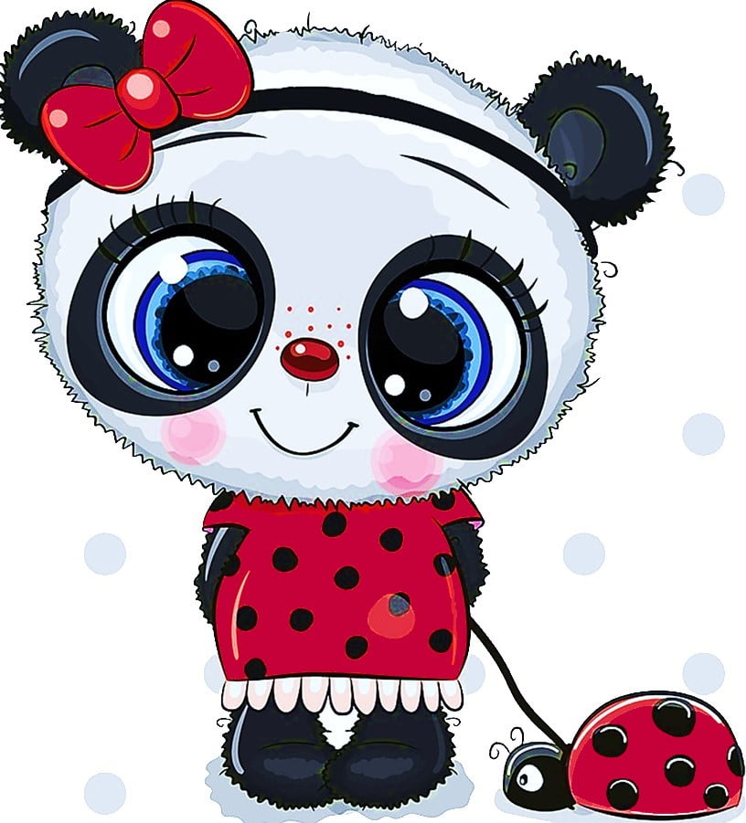 Vestido Princesa Rojo Osa Panda Sólo Talla 14 Disponible - Image 2