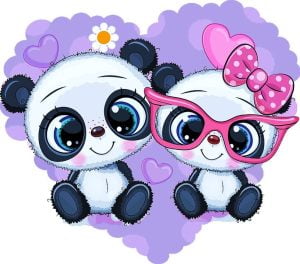 Vestido Princesa Lila Pandas Última talla 14-16