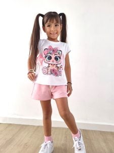 Conjunto Ilusión Palo Rosa Tigre Bebé