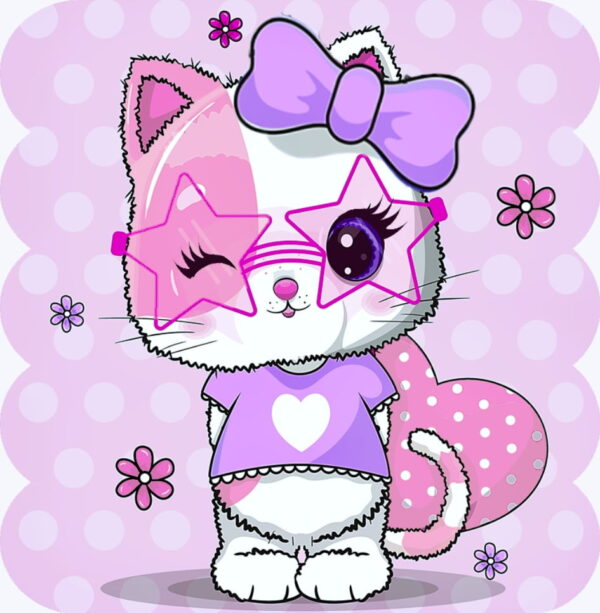 Conjunto Ilusión Lila Gatita - Image 3