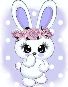 Conjunto Melina Lila Conejita