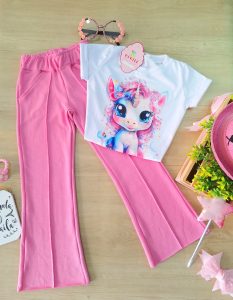 Conjunto Melina Rosado Unicornio Última disponible Talla 6