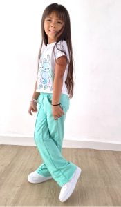 Conjunto Melina Verde Conejitos Última disponible Talla 6
