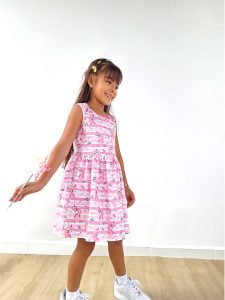 Vestido Pluma Unicornio Últimas Talla 10