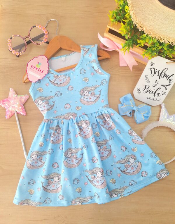 Vestido Pluma Ballenas Últimos Talla 10