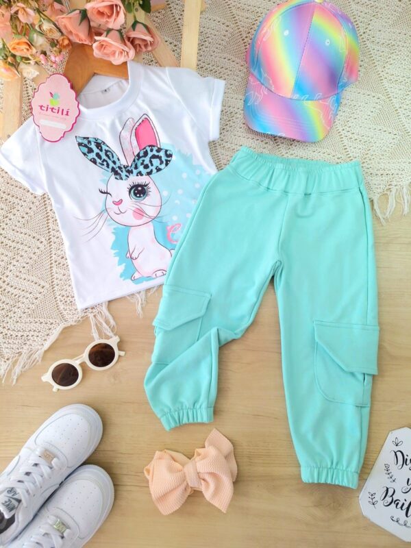 Set Mariposa Verde Conejita