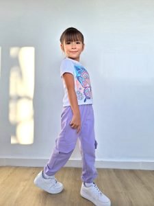 Set Mariposa Lila Boho Imperfecto I34 Talla 10