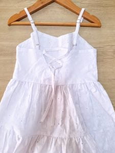 Vestido Azucena Ojalillo, solo talla 6