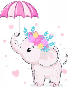 Conjunto Colibrí Rosado Elefante últimas Unidades