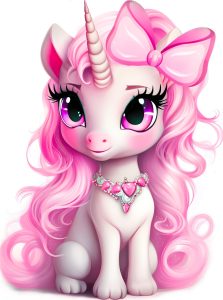 Conjunto Colibrí Rosado Unicornio última Talla 10