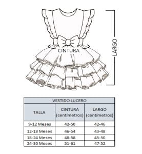 Vestido Bebé Lucero