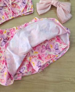 Conjunto Playa Rosado Mariposas Sólo 2-4 Disponible