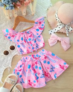 Conjunto Playa Rosado Tucanes Sólo 2-4 Disponible