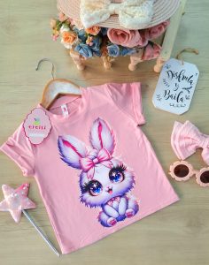 Blusa Campanita Rosada Conejita