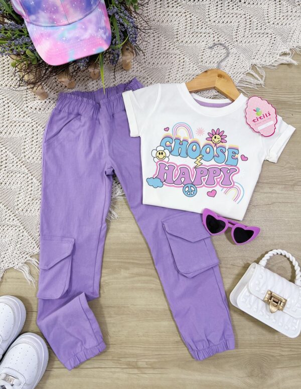 Conjunto Pony Lila Happy