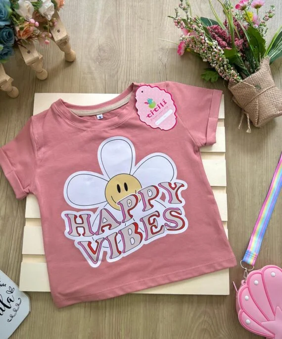 Blusa Campanita Palo Rosa Flor