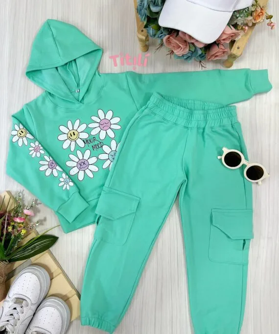 Set Nube Verde Menta