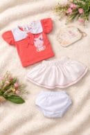 Ajuar Bebé Falda 3 piezas Promo