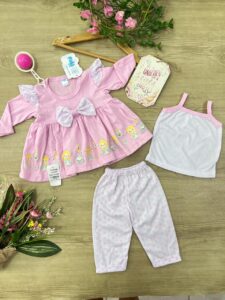 Ajuar Princesas Bebé 4 piezas