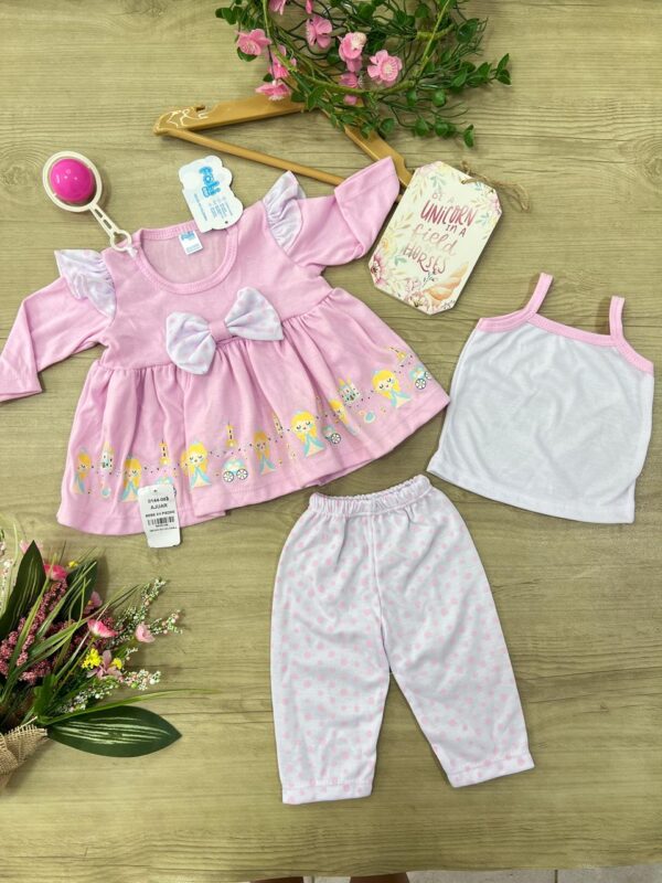 Ajuar Princesas Bebé 4 piezas