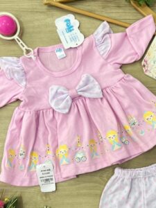 Ajuar Princesas Bebé 4 piezas