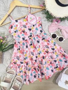 Vestido Arte Mandarina Tucanes Sólo talla 8 disponible