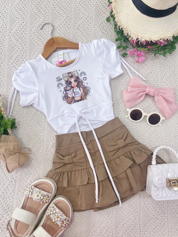 Conjunto Coco Camel Muñequita Últimos Talla 4