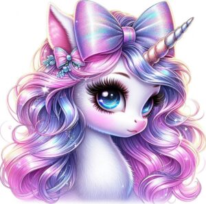 Conjunto Coco Lila Unicornio